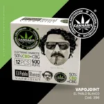 CBD vapojoint El Pablo Blanco 50% CBD+CBG 1PC